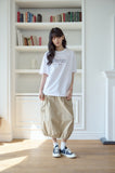 Cat's Heart Chain Embroidery Short Sleeve Tee