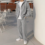 Cent Loose Fit Hood Zip-Up Set Up