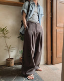 Novil Deep Pintuck Slacks