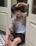 Nowell Seersucker Check Shirt