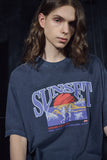 Sunset Running Pigment Short Sleeve Tee