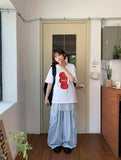 Rippat Banding Cargo Nylon Wide Pants