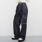 Lira denim pocket pants