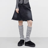 Healy midi jean skirt