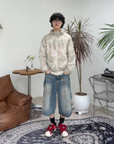 Shirato Camo Bermuda Denim Pants
