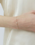 Nova 10K(Y) Pave Petit Bracelet