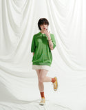 Epic Like Linen Short Sleeve Collar Knit