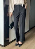 Kane Semi Bootcut Denim Slacks