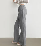 High-quality spring to fall bootcut banding pants
