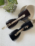 Velvet Sheering Ribbon Hairpin