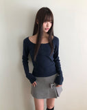 Aest U-neck Burton Ribbed T-shirt
