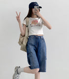 Cargo Pocket Bermuda Shorts