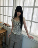 Hizzle Lace Sleeveless Blouse