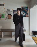 Folding tweed jacket
