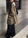 Hunk Overfit Cotton String Half Jacket