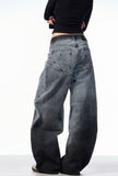 Dirty Spray Balloon Denim