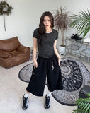 Hyde Button Bermuda Pants
