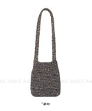 COLOR BLEND KNIT BAG