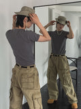 Snug slim ribbed short sleeves