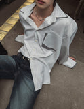Grown Stripe Pocket Shirt