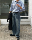 Week Stripe Pocket Shirt