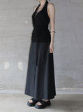 Rugyu Button Skirt