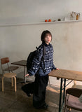 [unisex] Pikuni Nordic Fleece Collar Over Sweatshirt