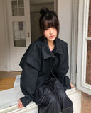 Jeran Overfit Suede Jacket