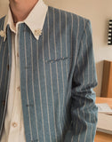 Bline ST No Collar Blazer