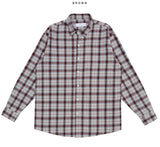 Brick check shirt