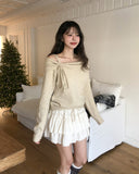 Aki Velvet Tiered Skirt