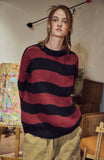 Wave Brush Stripe Sweater