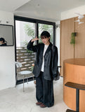 Delti Over Leather Jacket