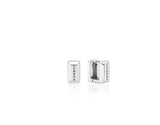 Volume Square (W) One-Touch Earrings