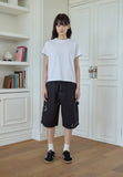 Animal Stitch Bermuda Denim Pants