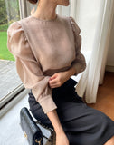 Usual Shirring Blouse