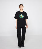 Big Drawing Letter Flower Short Sleeve Tee