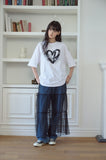 Mono Heart Short Sleeve Tee