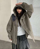 [unisex] Osharo Washing Over Hood Jacket