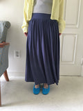 Basta Shirring Banding Long Skirt