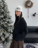 Moel Crop Brush Cardigan