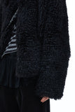 Tomer High Neck Fur Coat