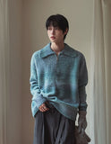 Bay Gradient Half Zip-Up Knit