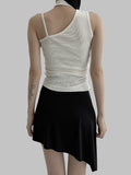 Monne Unbalanced Choker Sleeveless