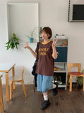 Nelk Banding Cargo Denim Bermuda Pants