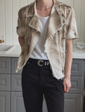 [PLAN MADE] Blake Cutoff Napoleon Jacket