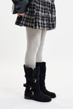 Flexi triple strap buckle boots