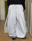 Hokoni banding string pin tuck training wide pants