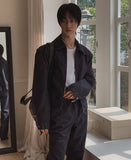 Chase Herringbone Denim Jacket