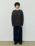 GRAR FLAG Henley Neck Long Sleeve T-Shirt